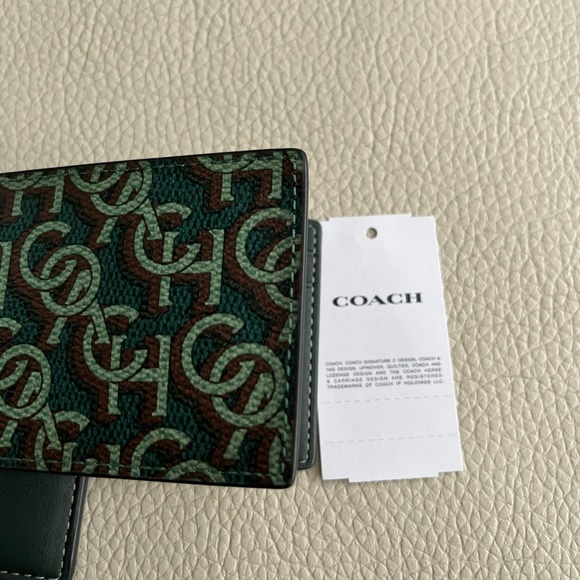 NWT - COACH Men’s 3 in 1 Wallet - Leather - Picture 8 of 8